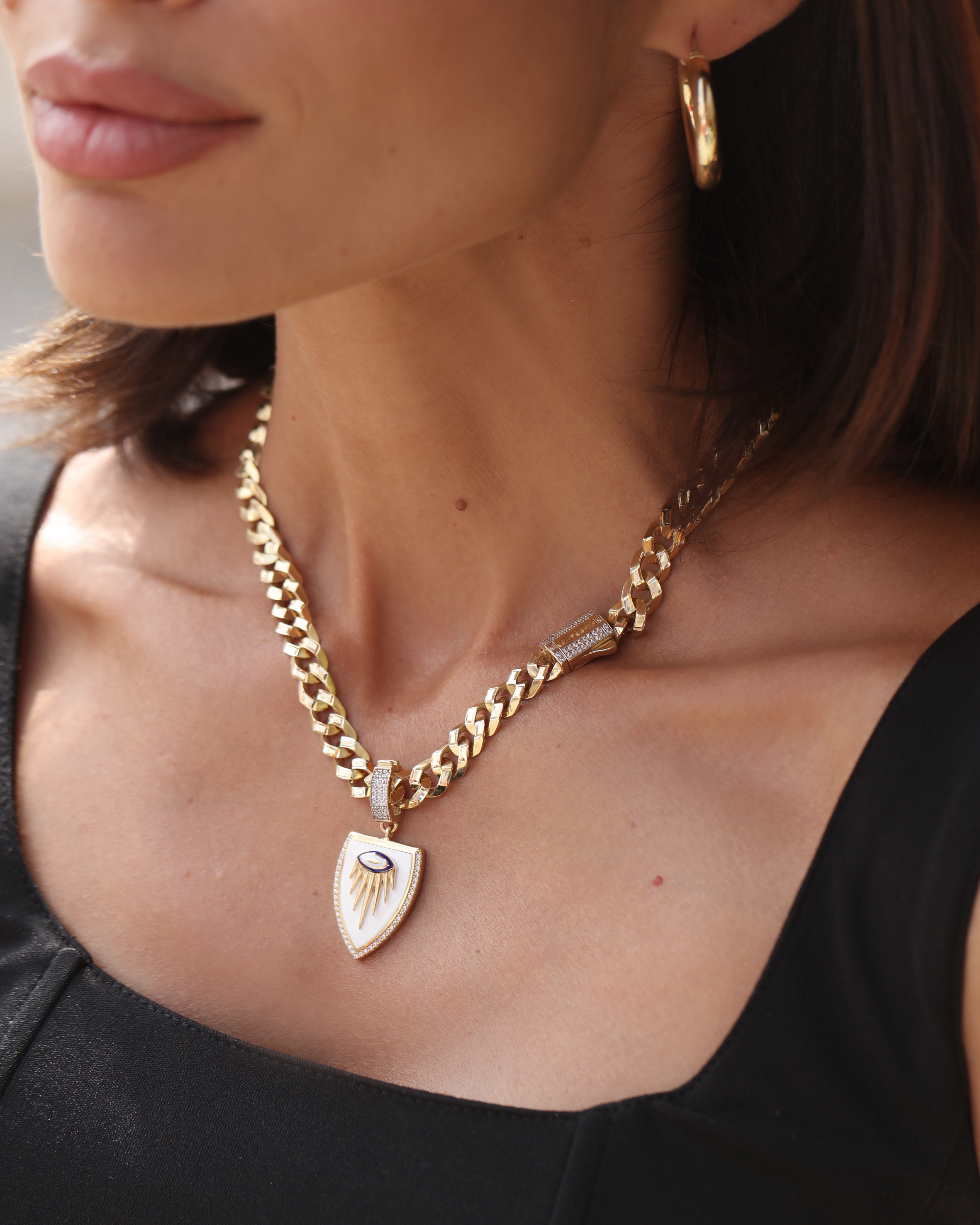 Golden Aura Pendant